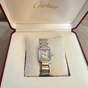 SOLD‼️Cartier Tank Francaise Watch